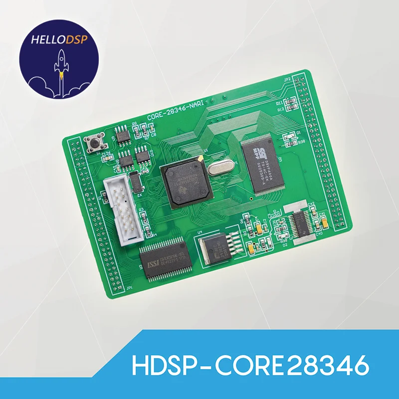 

New TMS320C28346 core board DSP development board HDSP-CORE28346 gift I / O test board