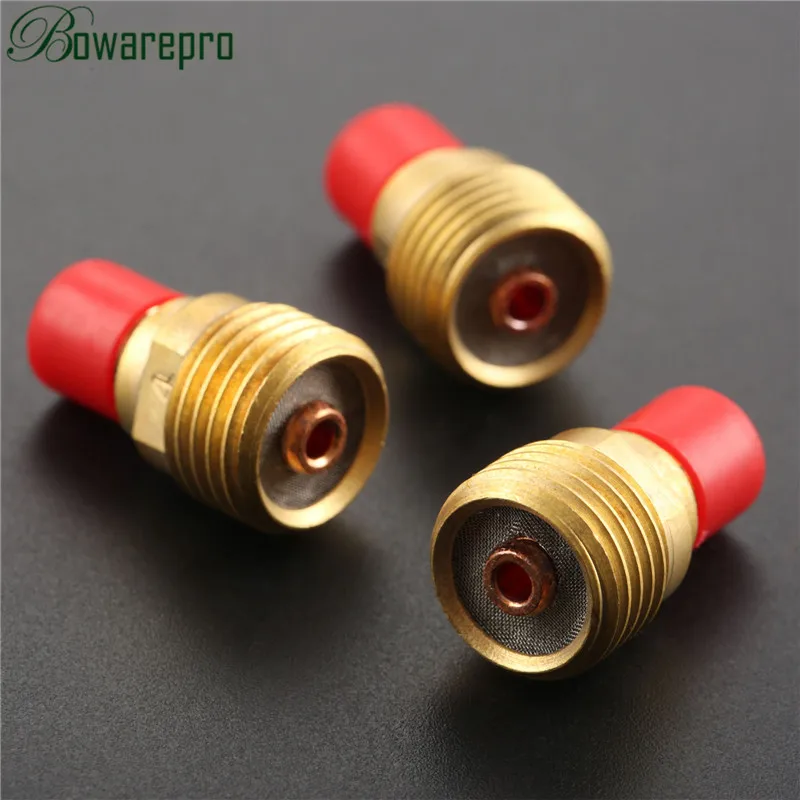Bowarepro 3 шт. газовые линзы для объектива 45V44 3/3" 2,4 мм подходит для TIG сварочный фонарь расходные материалы SR PTA DB WP 9 20 25 серия