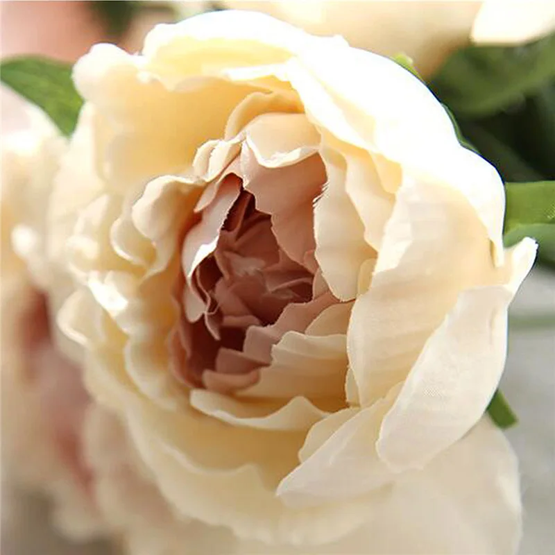 Декоративные принадлежности имитация пиона букет шампанского Моделирование