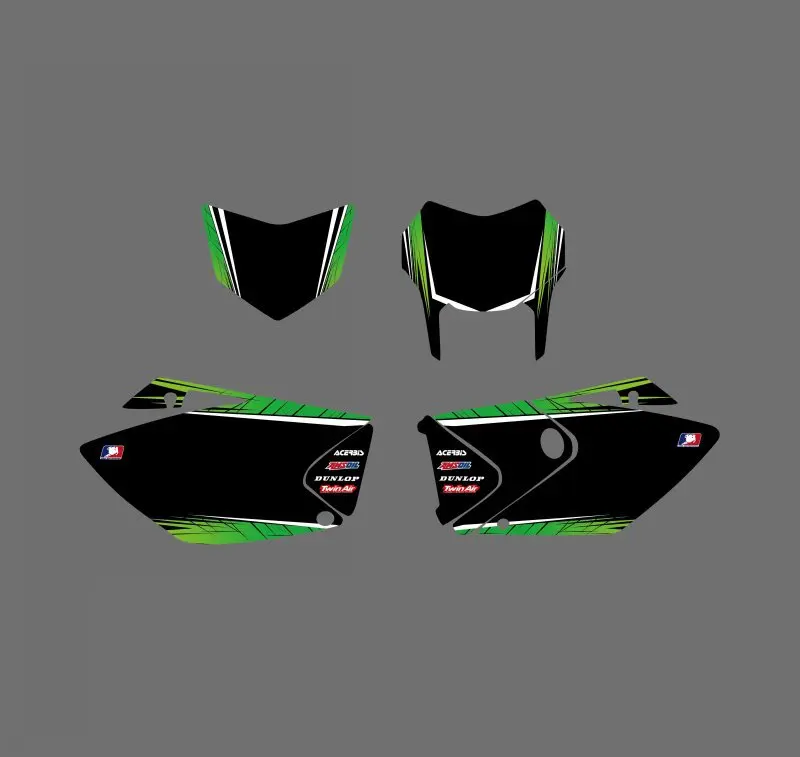 Наборы наклеек для Kawasaki KLX450 графические и фоны 2008 2009 2010 2011 2012 KLX 450|sticker kit|decal kitdecal