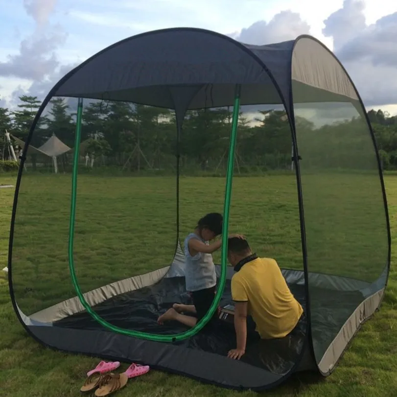 Ultralight Outdoor Mosquito Net Garden Tent Sun Shelter Summer 6-10 people Breathable Gauze tent Anti Mosquito tent