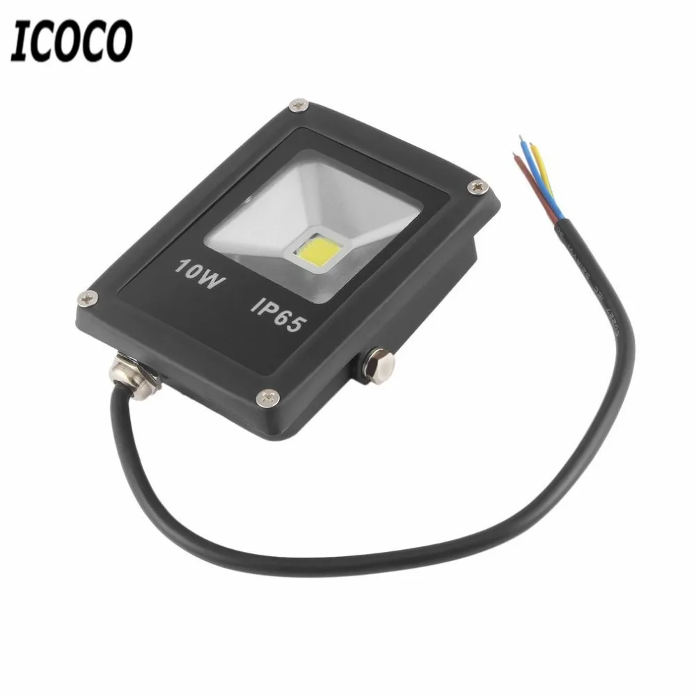 10 Вт Водонепроницаемый Светодиодный прожектор наружный AC 85 в 265 IP65 освещение