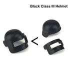 Детали для сборки шлема, черный щит, спецназ, фигурка полицейского, Вторая мировая война, 10 шт.лот, аксессуары для сборки моделей, игрушки для мальчиков