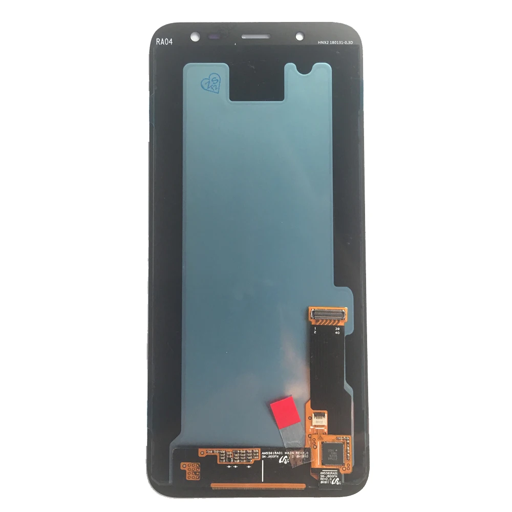 5 6 '颼% оригинальный Super AMOLED жк дисплей для Samsung Galaxy J6 2018 J600F J600 с сенсорным