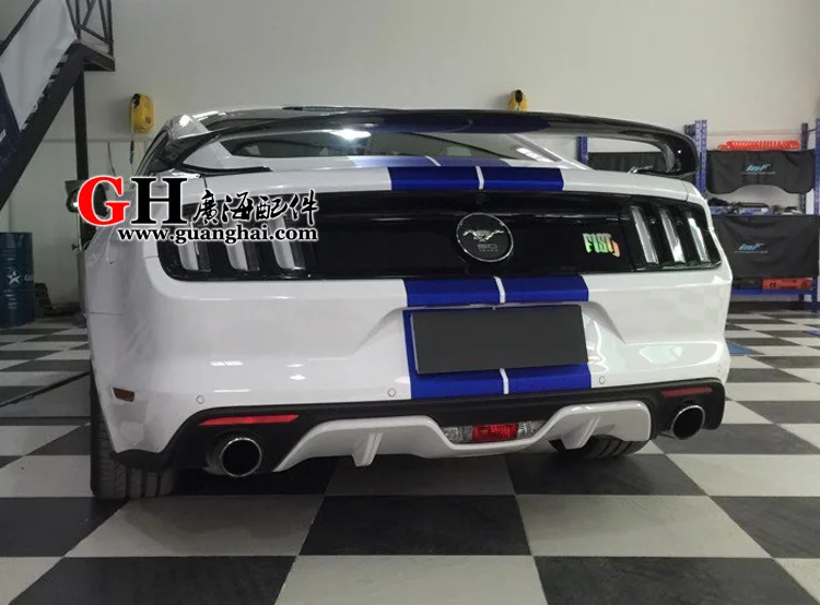 Подходит для Ford mustang GT350R 2015 задний спойлер из углеродного волокна