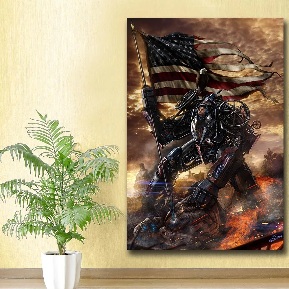 Wxkoil Wall Art Fdr_Battle_Master фото на холсте для Гостиная картина маслом домашнего декора
