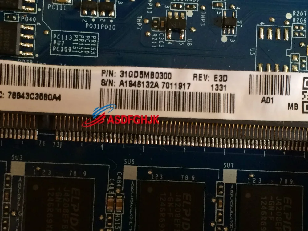 Материнская плата для Sony VAIO SVF14A Series A1946132A DA0GD5MB8E0 100% проб. ОК | Компьютеры и офис