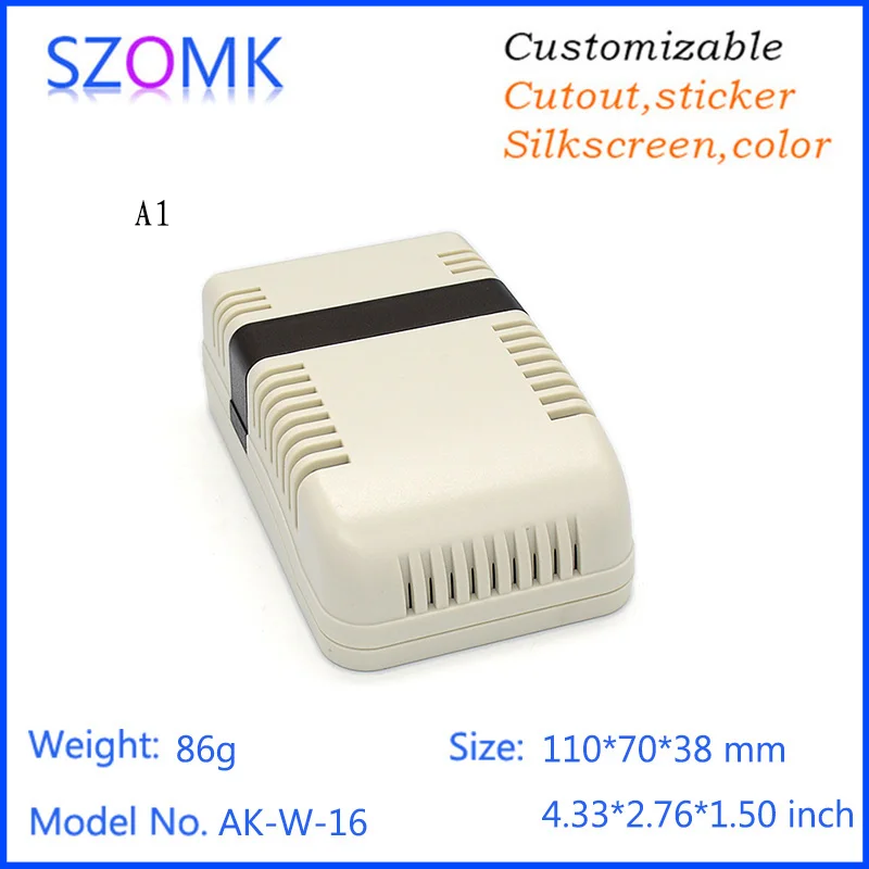 Пластиковый корпус для электроники (10 шт.) 110*70*38 мм|enclosures for electronics|enclosure plasticenclosure