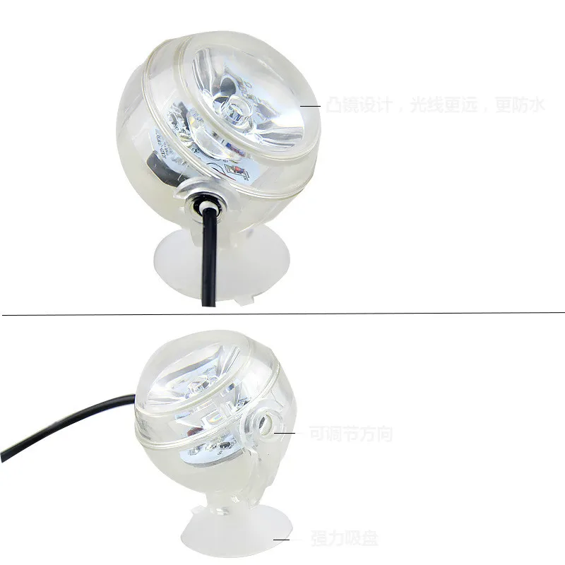 Аквариумные огни Светодиодные ночные светильники аквариумные амфибия украшения