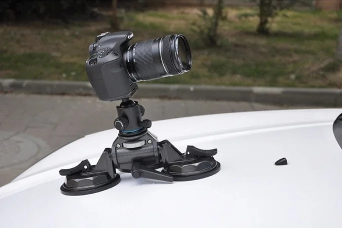 DSLR камера на присоске, Автомобильная стойка для съемок, стабилизатор, автомобильная присоска, автомобильный стабилизатор, держатель для 5d2 5d 3 DSLR HDV Fim Video
