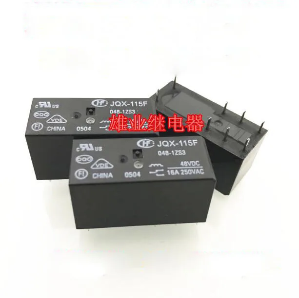 Горячая новинка, реле 48 В HF115F JQX-15F 048-1ZS3 48VDC JQX-15F-048-1ZS3 JQX15F0481ZS3 48VDC DC48V 48V 16A 250VAC DIP8