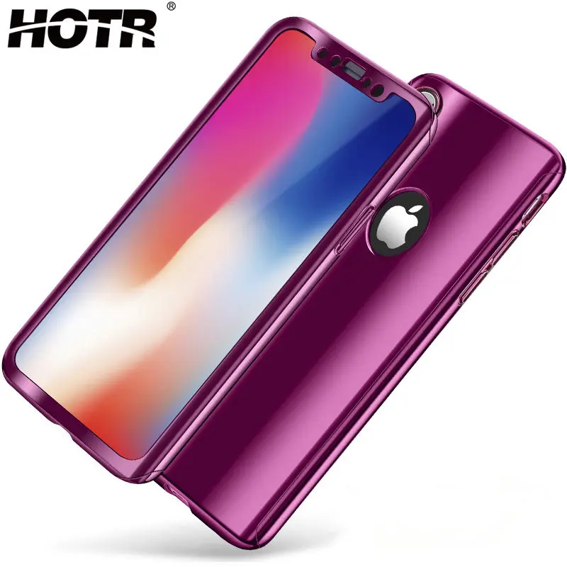 Hotr Роскошные Гальванизируйте металлический корпус ПК полной защиты с закаленным