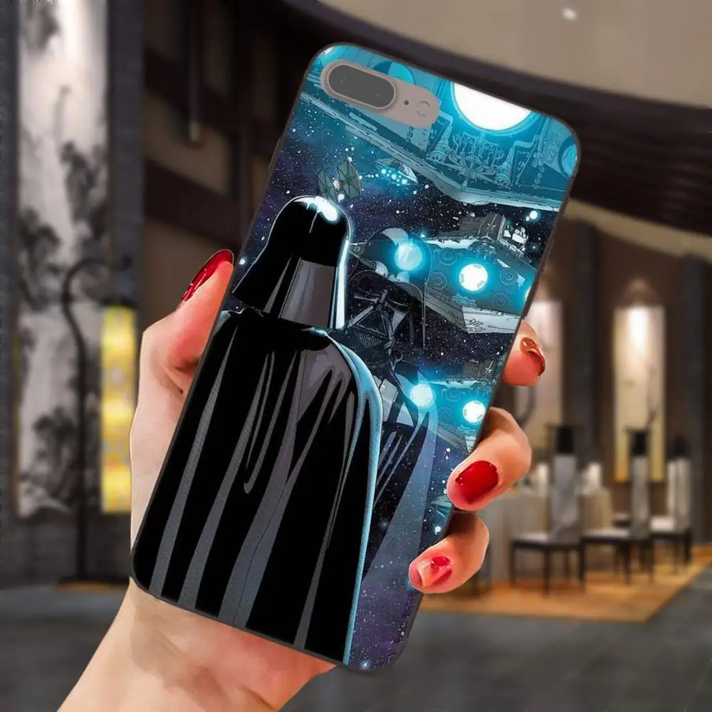 as picture Дарт Вейдер курение Звездные войны работа рисунок ТПУ для huawei честь Коврики Примечание 6s 8 9 10 20 P20 P30 Lite Play Pro P smart - Цвет: as picture