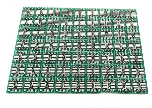 Бесплатная доставка 10 шт. универсальная плата PCB SMT SOP8 SSOP8 TSSOP8 для DIP 0 65/1 27 мм