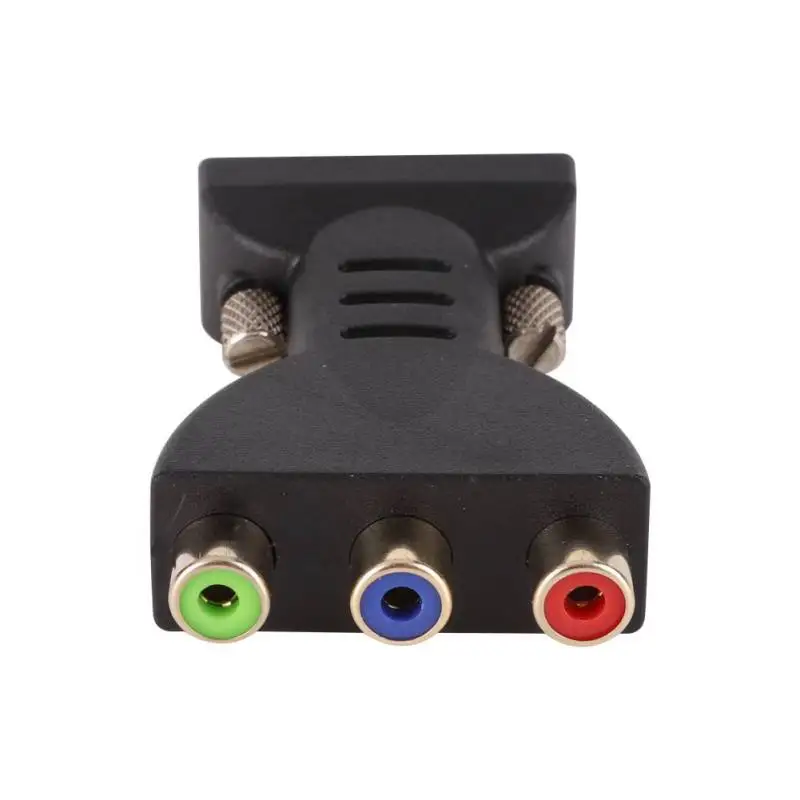 3 RCA для VGA конвертер разъема выход RGB видео Женский HD 15 Pin компонентное адаптер