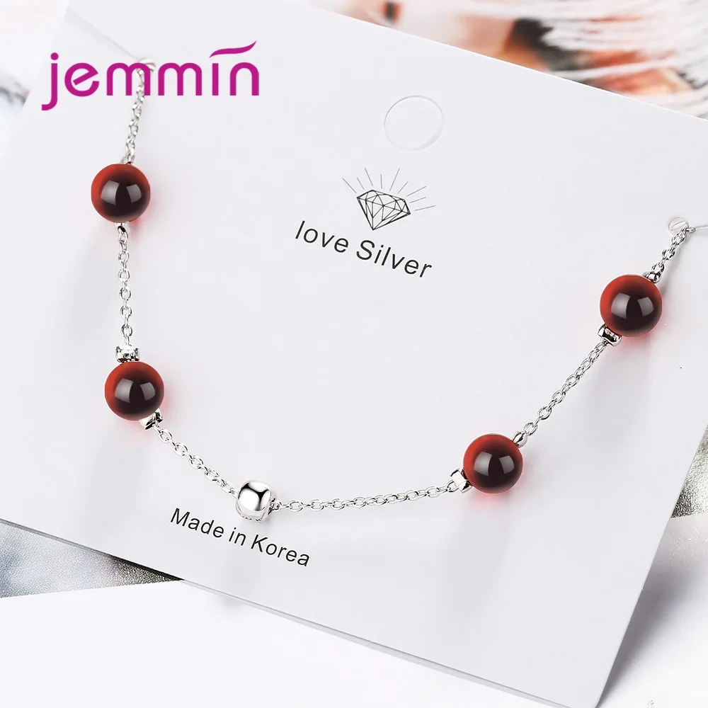 New Hot 925 Sterling Silver Charm Bracelets Trendy Ball Design Good Quality Best Gift For Women Girls Party Appointment | Украшения и