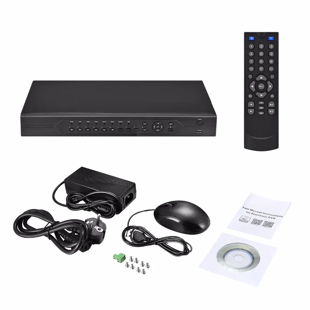 BESDER 32CH AHD DVR 1080N 5 в 1 CVI TVI аналоговый IP гибридный видеорегистратор 2 порта SATA