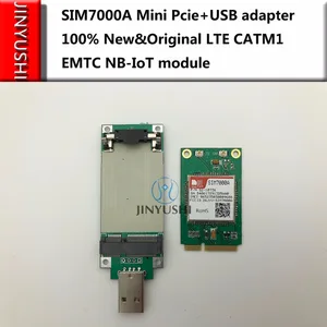JINYUSHI для SIM7000A Mini Pcie + USB-адаптер 100% новый и оригинальный модуль LTE CATM1 EMTC NB-IoT в наличии БЕСПЛАТНАЯ ДОСТАВКА