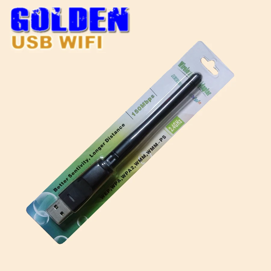 RT5370 мини USB WiFi беспроводной с антенной LAN адаптер для 254 250 freesat v7 max v8 Золотой V8 SUPER