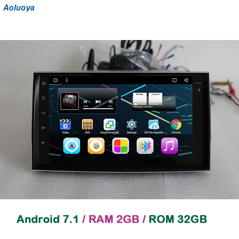 Aoluoya ram 2 ГБ+ 32 ГБ Автомобильный dvd-плеер Android 6,0 для hyundai Azera Grandeur 2005-2010 автомобильный Радио gps навигация Мультимедиа BT DAB