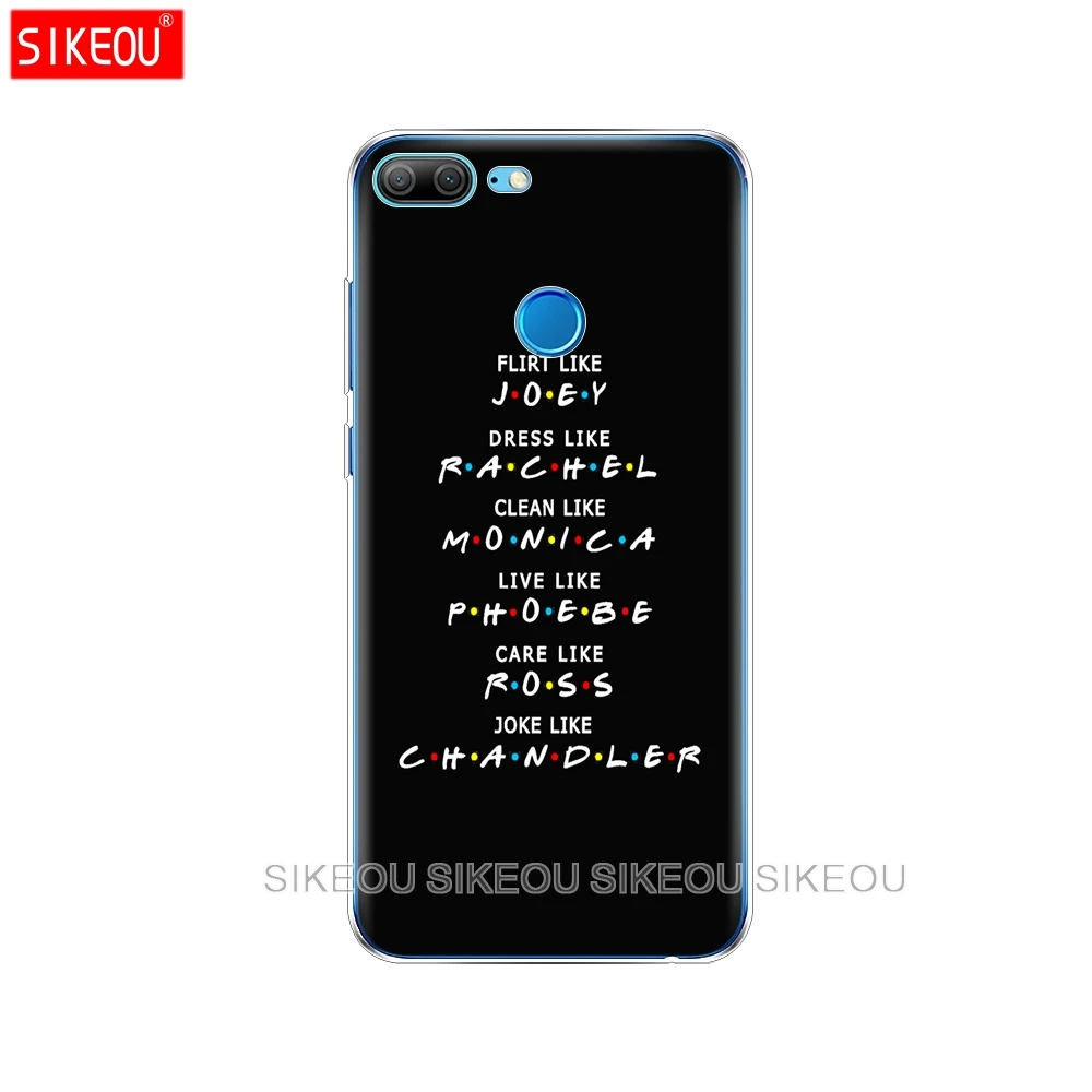 Силиконовый чехол для телефона Huawei Honor 10 V10 3c 4C 5c 5x 4A 6A 6C pro 6X 7X 6 7 8 9 LITE Friends TV Show