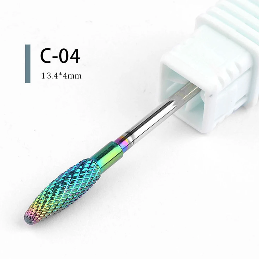 3/32&quot Bit Milling Cutter Durable Dead Skin Tungsten Carbide Electric Manicure Machine Accessories Portable Tool Mini | Красота и