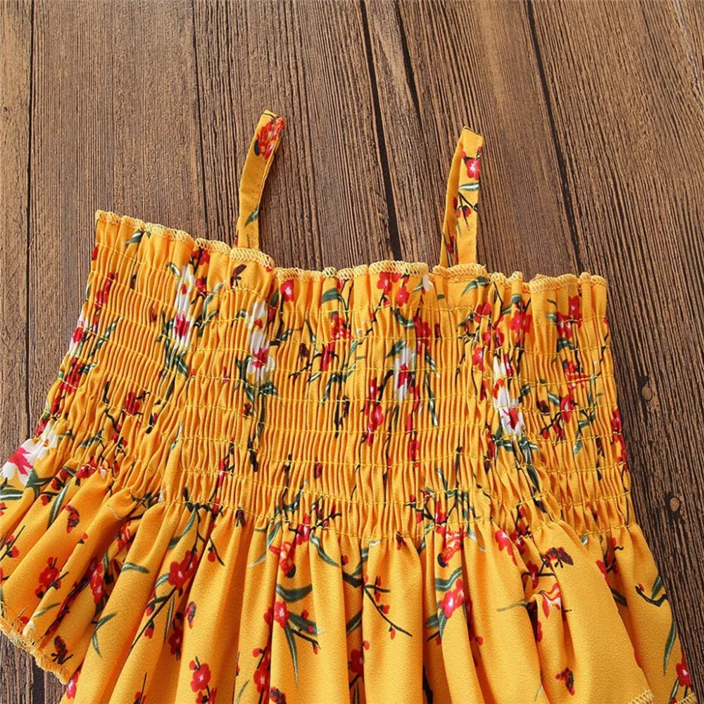 Модная Летняя коллекция 2019 года топы с цветочным принтом для девочек джинсовые