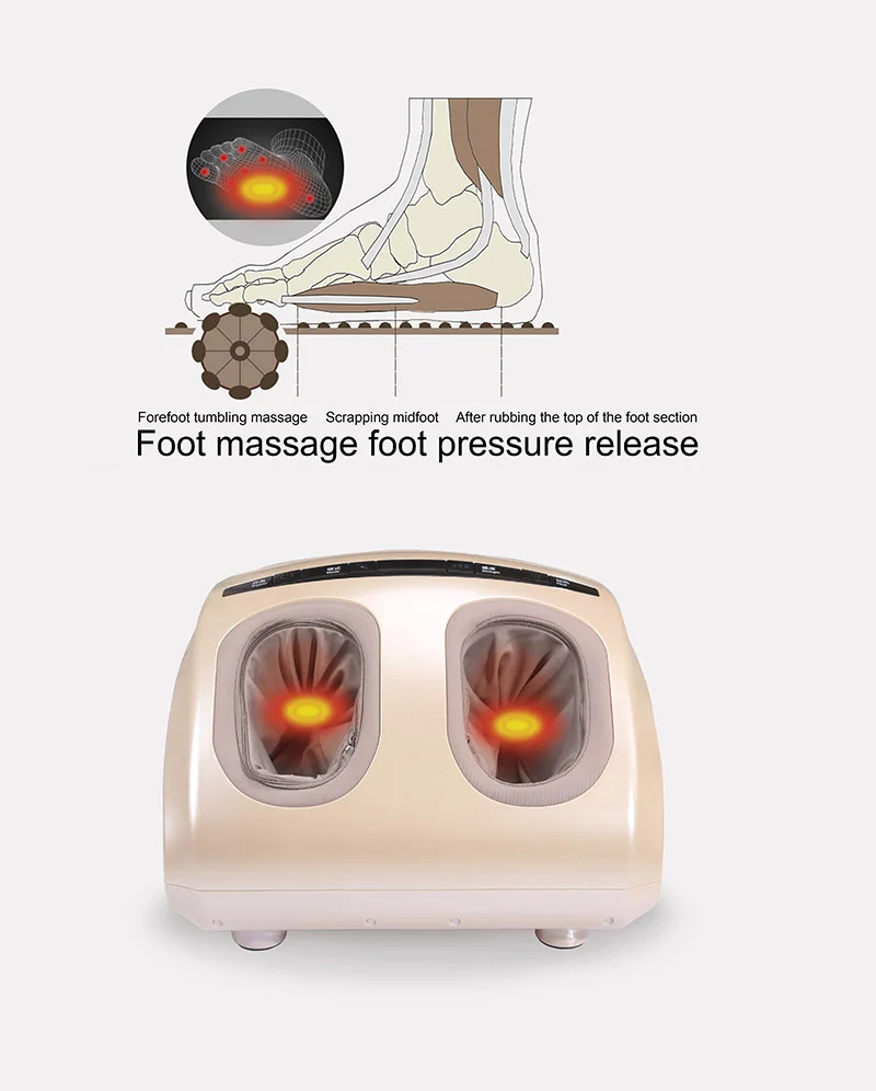 Электрический массажер для ног аппарат массажа заботы о здоровье персональное