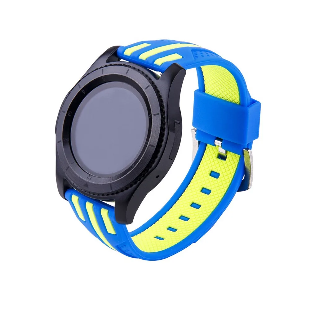 Gear S3 frontier ремешок для samsung galaxy watch 46 мм 22 мм ремешок для часов amazfit bip huawei часы gt ремешок спортивные часы аксессуары