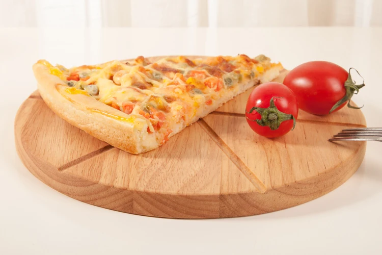 Круглый Деревянный многоцелевой разделочный блок/разделочная доска натуральный