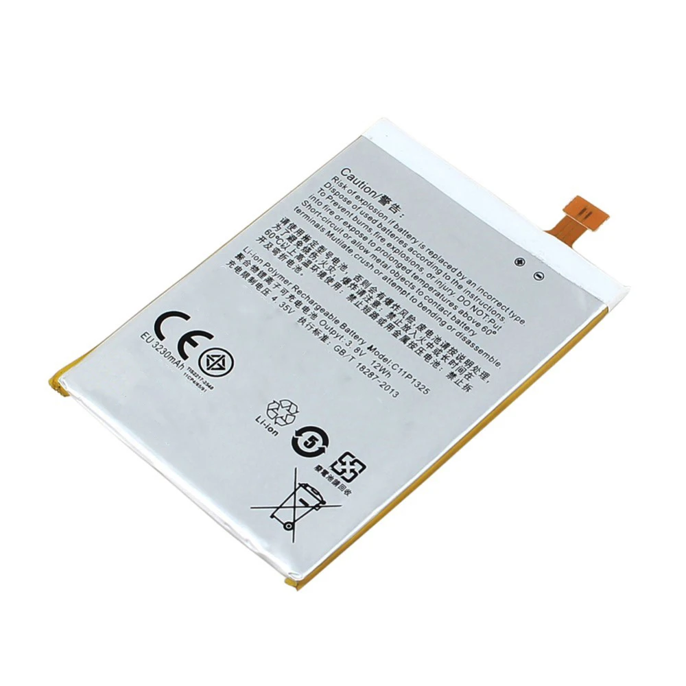 ISUNOO 10 шт./лот C11P1325 батарея для ASUS ZenFone 6/Z6 A600CG/A601CG/T00G сотового телефона замена 3230mAh |