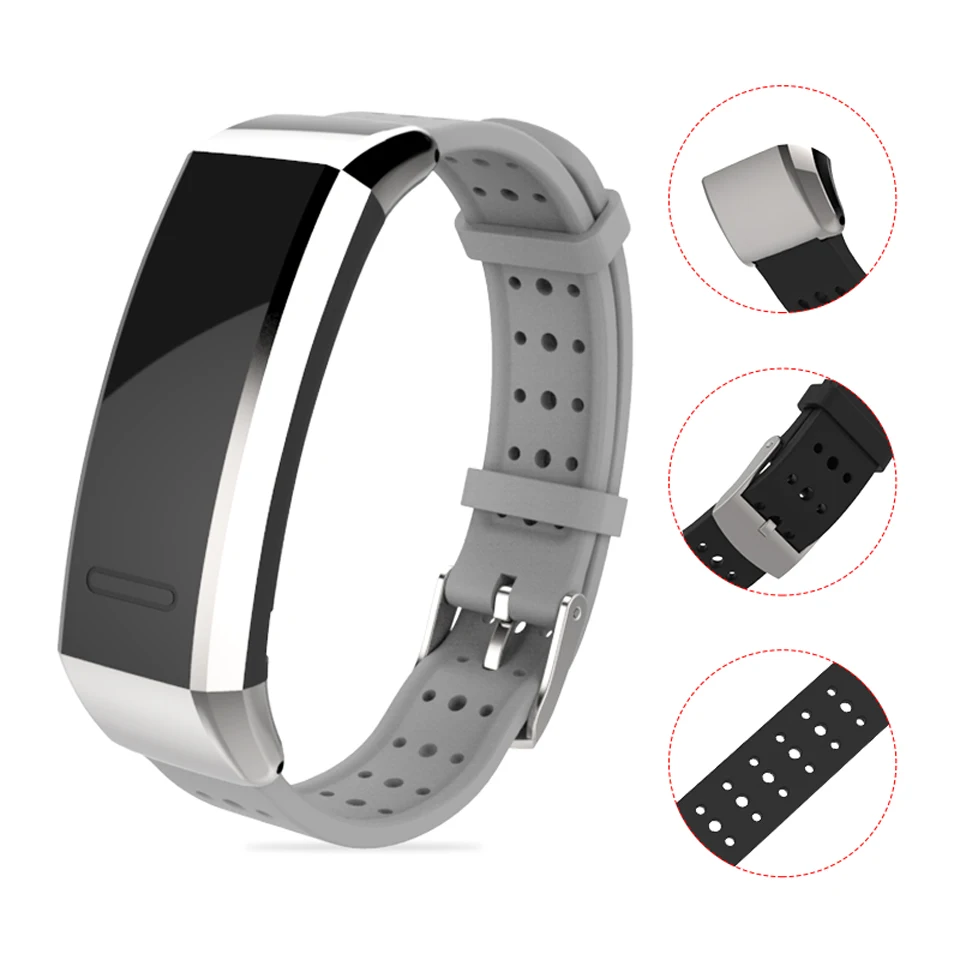 Спортивный ремешок на запястье для Huawei Band 2 Pro B19 B29 силиконовый сменный смарт