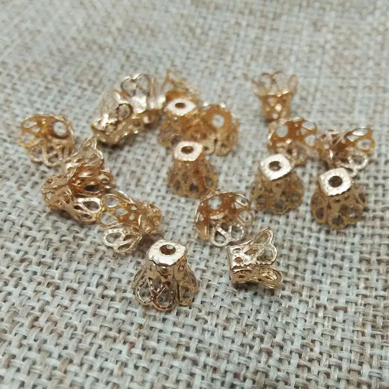 Колпачки для кисточек Обжимные бусины перламутровый соединитель цепочка сумка