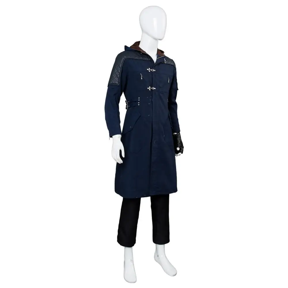 DMC 5 Nero Cosplay Costume Outfit Coat Men DmC |