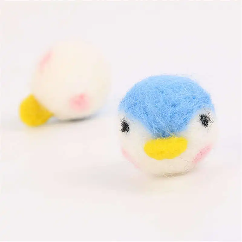 1 шт. милый шерстяной войлок DIY ремесло пингвин Набор для творчества аксессуары