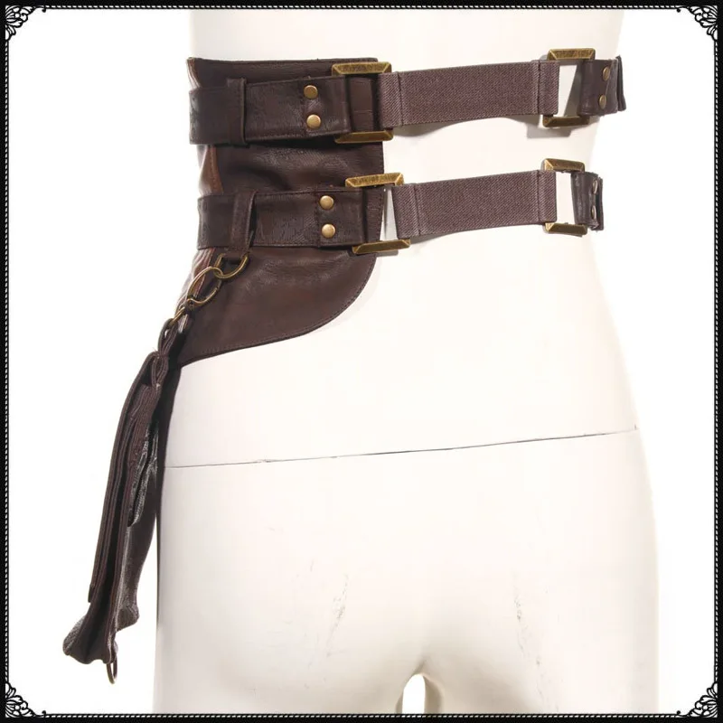 Сумка мессенджер в стиле стимпанк из искусственной кожи панк ретро|cosplay corset|steampunk