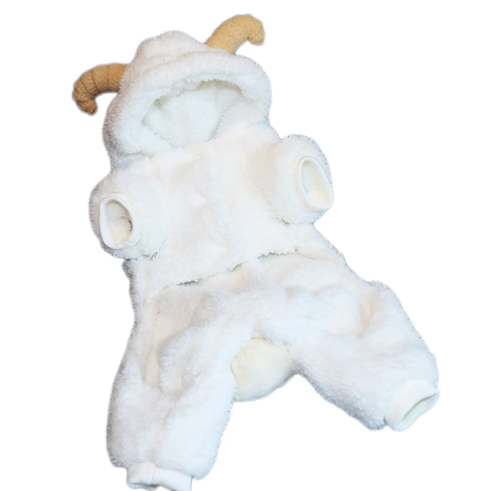 Супер теплая зимняя одежда для собак Рождественский костюм овечки кошек