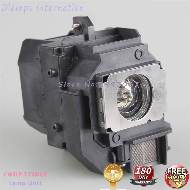 Для ELPLP58 EB X92 EX3200 EX5200 EX7200 S10 S9/EB S92/EB W10 для лампы проектора EPSON с корпусом|Лампы