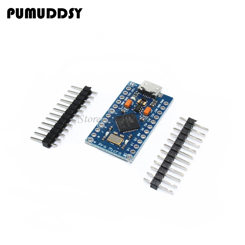1 шт. с Загрузчиком Black Pro ATmega32U4 5 В/16 МГц контроллер модуля Mega32U4 mini