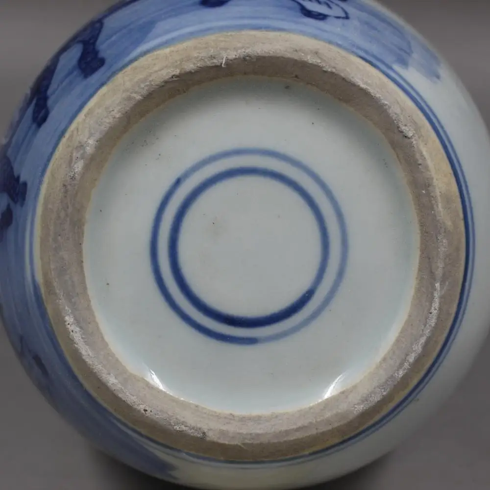 Китайская старинная фарфоровая ваза красочная фигурка Jiuzi Pantao чайник с узором