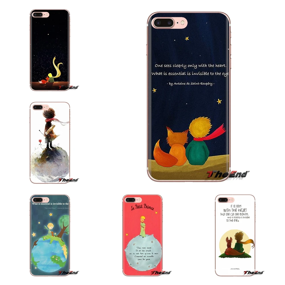 Прозрачные чехлы из ТПУ для LG Spirit Motorola Moto X4 E4 E5 G5 G5S G6 Z Z2 Z3 G2 G3 C Play Plus Mini The Little Prince Art |