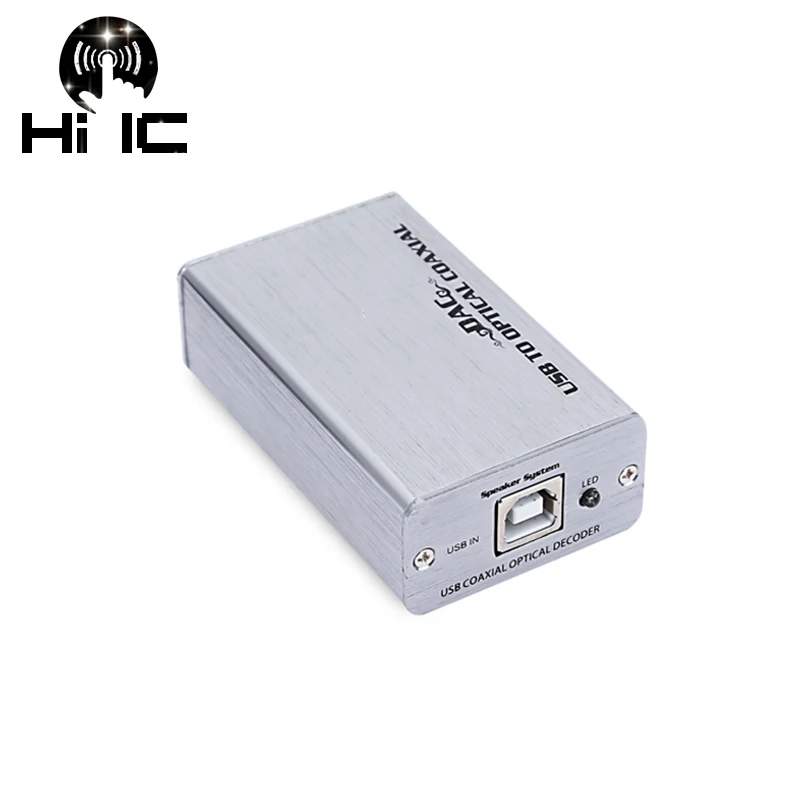 USB внешняя звуковая карта DAC цифровой аудио декодер усилитель для наушников ASIO звуковая карта коаксиальный Оптический 3,5 мм выход