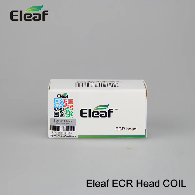 Оригинальный 5 шт./лот Eleaf ECR RBA распылитель катушка головы многоразовые катушки Vape