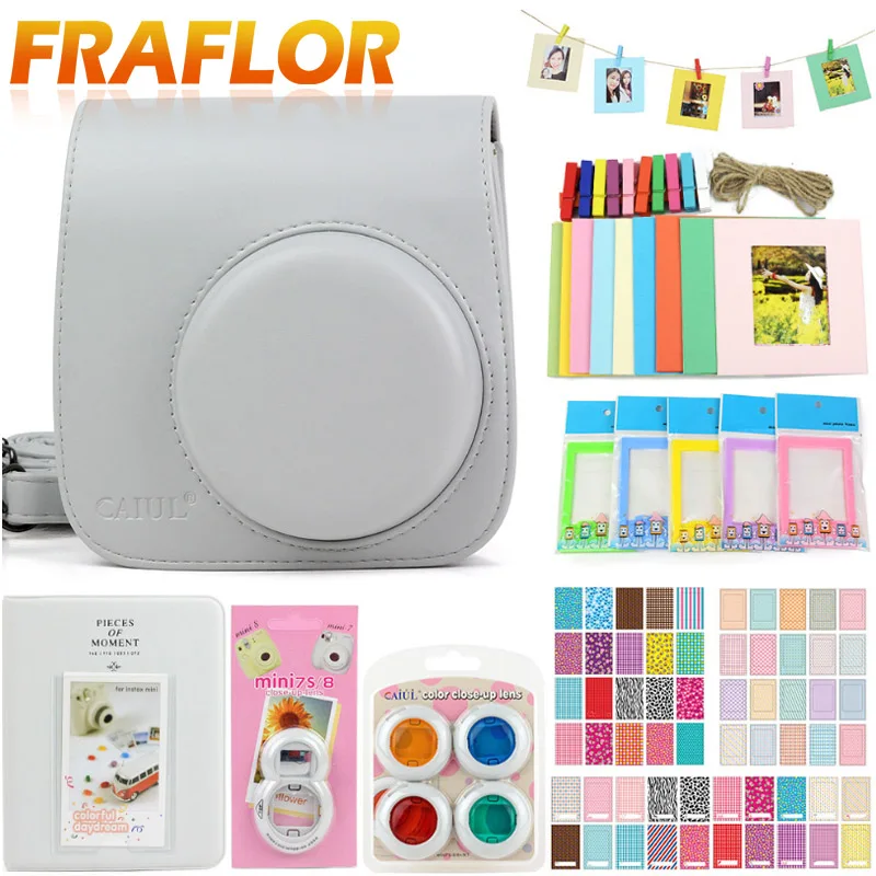Fujifilm Instax Mini 9 фоторамки фильтры фотоальбом селфи крупный план объектив Комплект