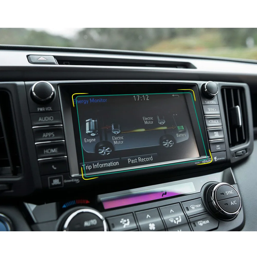 Для Toyota RAV4 Hybrid 2019 2018 2017 2016 2015 2014 Аксессуары для салона автомобиля 7 дюймов Защитная