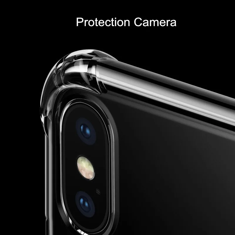 Противоударный воздушный шар чехол для телефона iPhone X XS XR Max 8 7 6 6S Plus 5S SE прозрачный