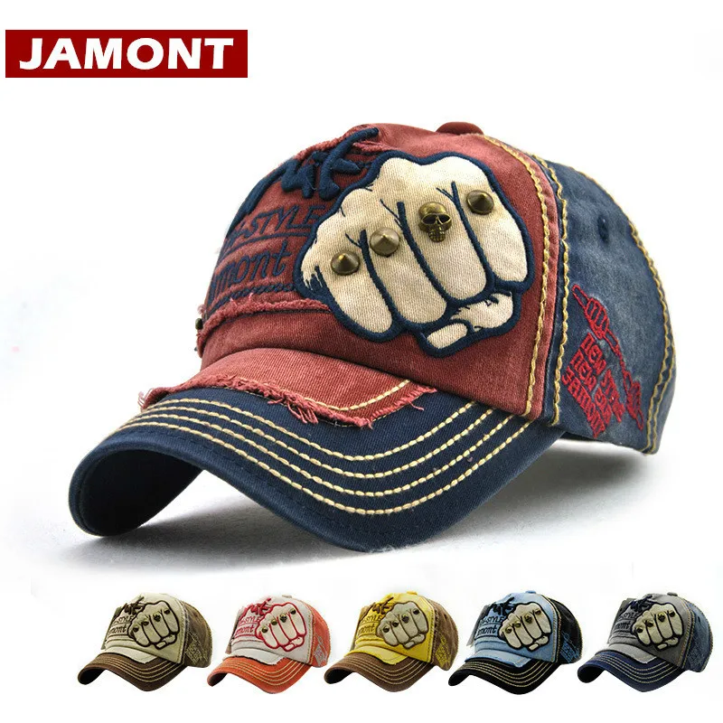 [JAMONT] Модные бейсбольные кепки для мужчин Snapback брендовые шапки женщин хлопковая