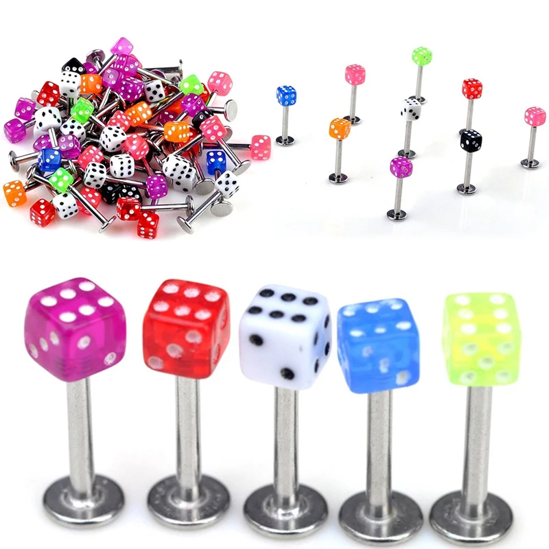 Набор ювелирных изделий для пирсинга из нержавеющей стали туннель бровей пупка