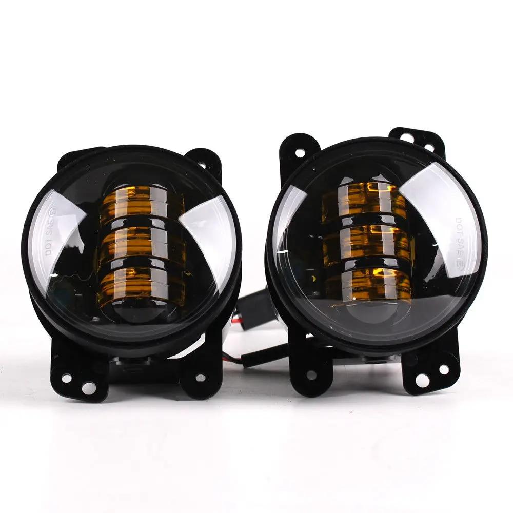 Для Jeep Wrangler JK Dodge Magnum Chrysler PT Cruiser 4 дюйма светодиодный Противотуманные фары Bluetooth