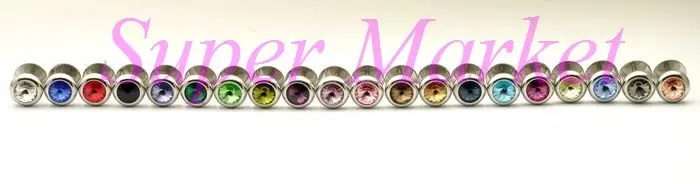 Популярные серьги гвоздики для ногтей спутниковый камень 8 мм 24 цвета 16 г мяч Бесплатная доставка рекламный подарок